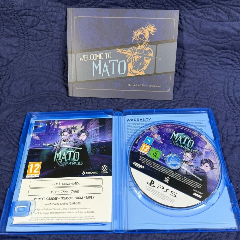 Mato Anomalies Day One Edition Sony PlayStation 5 PS5 RPG Game with Artbook
